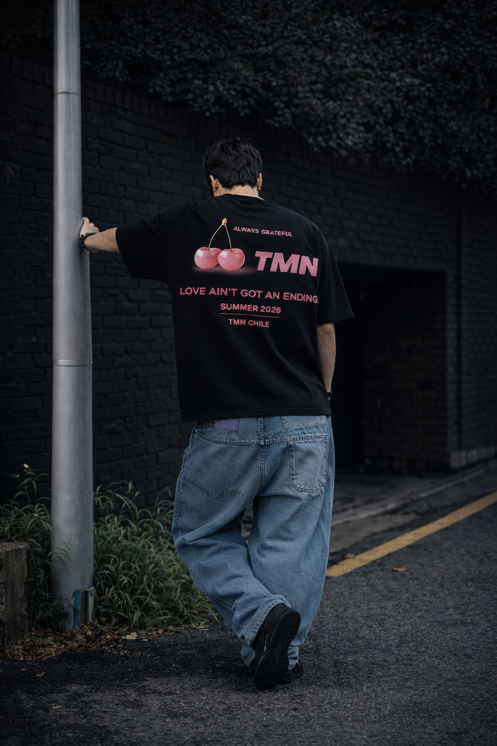 ENDINGLESS Gratitude Oversize Negra