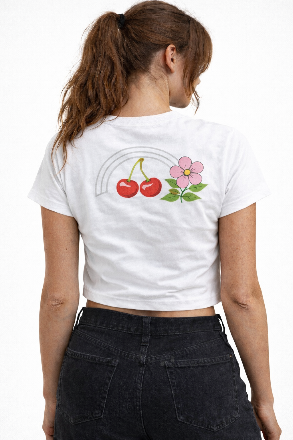 ENDINGLESS Bloom Crop Blanco