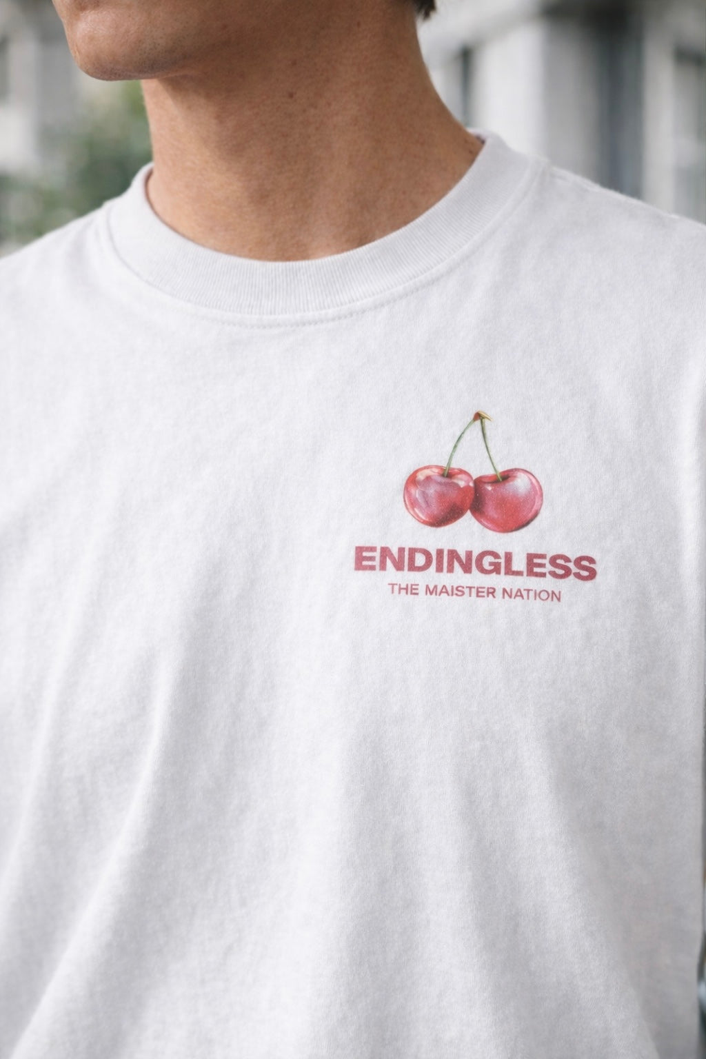 ENDINGLESS Gratitude Oversize Blanca